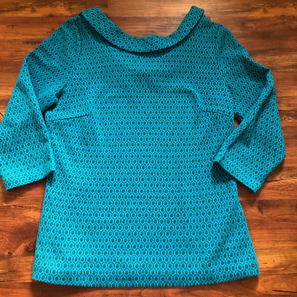 Boden blue blouse